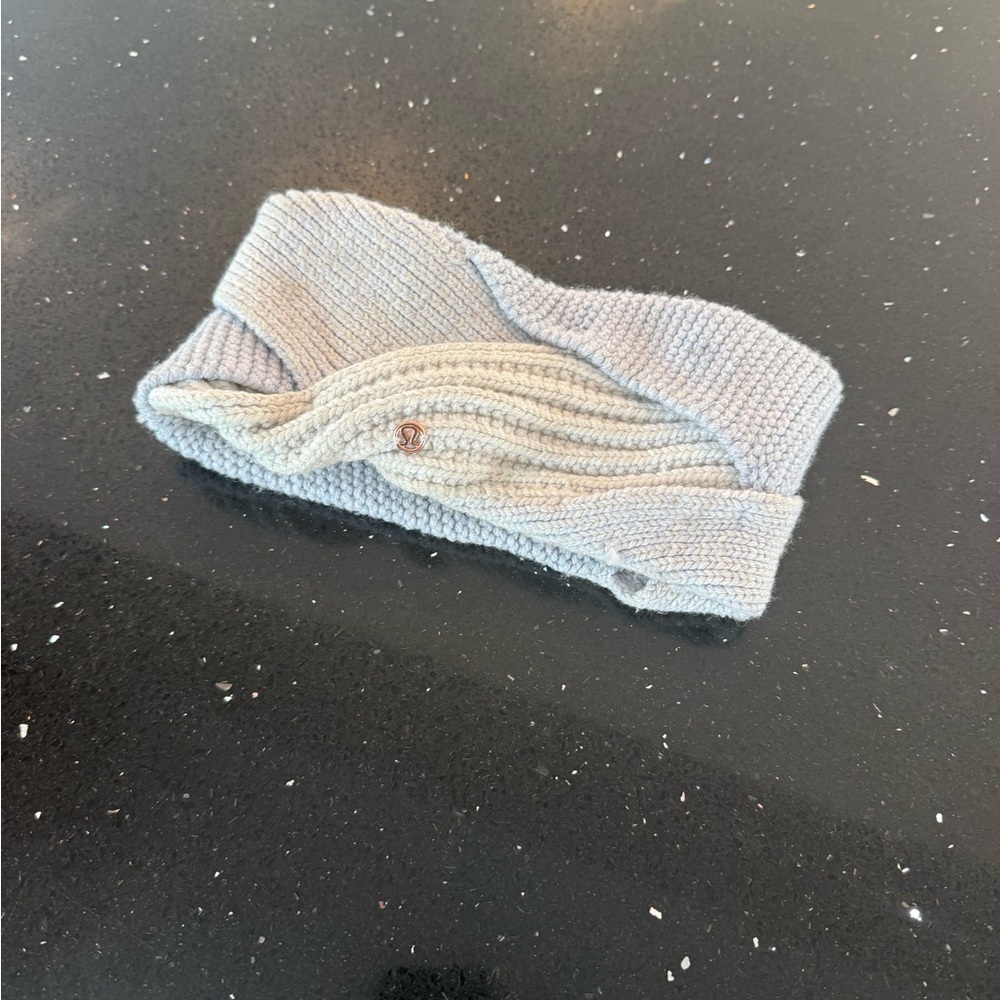 Gray Knit Lululemon Headband - Picture 4 of 5